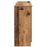 vidaXL Buffet avec tiroir 3 Pièces Bois Ancien Bois d'ingénierie