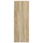 vidaXL Armoire murale suspendue Chêne sonoma 69 5x32 5x90 cm