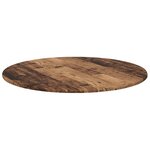 vidaXL Plateau de table Bois ancien 80 x 80 x 1 5 cm Bois d'ingénierie