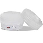 vidaXL Déshydrateur alimentaire rond 250 W 6 plateaux