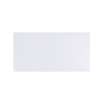 Enveloppe blanche, format dl, 220 x 110 mm, sans fenêtre, 100 g/m², fermeture avec bande autoadhésive (paquet 200 unités)