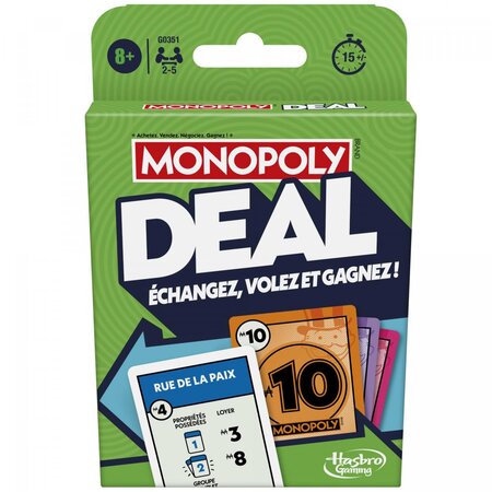 Jeu de Cartes Monopoly Deal