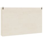 vidaXL Vitrine de collection en bois avec portes 60 x 8 5 x 37 cm