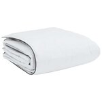 vidaXL Duvet d'hiver Blanc 260 x 220 cm Bas