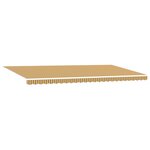 vidaXL Store rétractable automatique rayé multicolore 600x300 cm