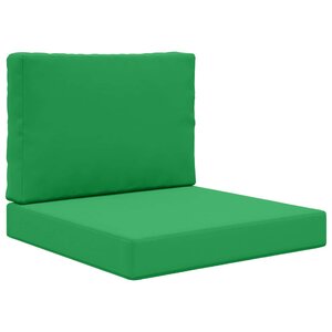 vidaXL Coussin de canapé d'extérieur Polyester Vert 60 x 60 cm