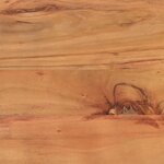 vidaXL Table d’appoint 35x35x45 cm bois massif d'acacia et fer