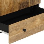 vidaXL Buffet 60x33x100 cm bois de manguier massif