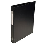 Classeur PP 4 anneaux + Méc.25mm sur 3ème/c.NOIR EXACOMPTA