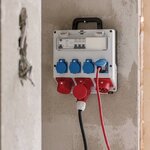 Brennenstuhl boîte de distribution électrique à 6 voies 230 v 16 a