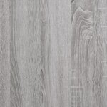 vidaXL Table de chevet sonoma gris 60x35 5x45 cm