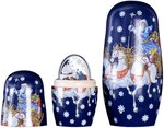 Pièce de monnaie en Argent 5 Dollars g 31.1 (1 oz) Millésime 2026 Matryoshka Doll FATHER FROST