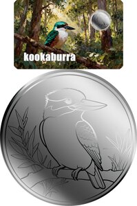 Monnaie KOOKABURRA 1/1000 Oz Platine 12$ Liberia 2026 (PRÉCOMMANDE)