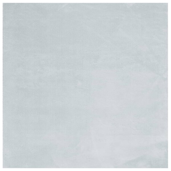 vidaXL Tapis HUARTE à poils courts doux et lavable bleu 200x200 cm