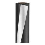 Papier cadeau kraft réversible noir / argent 70 cm x 50 m