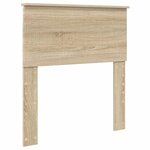 vidaXL Tête de lit Chêne Sonoma 80 cm Bois d'ingénierie