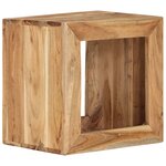 vidaXL Tabouret 40x30x40 cm Bois d'acacia solide