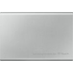 SAMSUNG SSD externe T7 Touch USB type C coloris argent 2 To