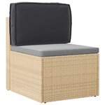 vidaXL Coussin Noir 60 x 40 x 12 cm Tissu Oxford