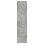 vidaXL Buffet haut gris béton 70x42 5x185 cm bois d'ingénierie