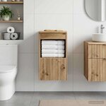vidaXL Armoire de salle de bain Chêne artisanal 30 x 41 x 50 cm