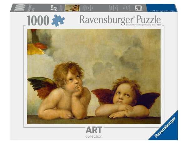 Puzzle 1000p - Madone Sixtine de Raphael