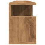 vidaXL Armoire murale 100x20x30 cm chêne artisanal bois d'ingénierie