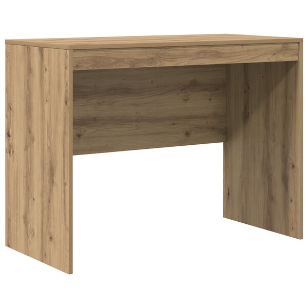 vidaXL Bureau d'écriture Chêne artisanal MDF 100 x 50 x 76 cm Simple