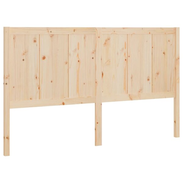 vidaXL Tête de lit 205 5x4x100 cm Bois massif de pin