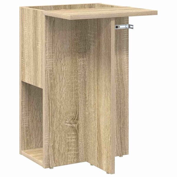 vidaXL Table d'appoint Chêne Sonoma 35 x 40 x 55 cm Bois d'ingénierie