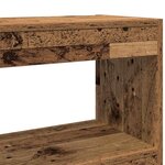 vidaXL Bibliothèque Bois ancien 100 x 30 x 103 cm Bois d'ingénierie