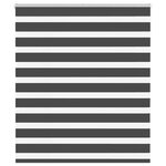 vidaXL Store zèbre noir 130x100 cm largeur du tissu 125 9 cm polyester