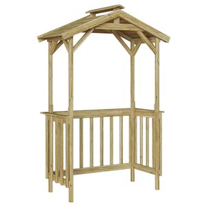 vidaXL Abri pour barbecue Pinède imprégnée
