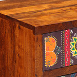 vidaXL Table de chevet 40x40x60 cm bois d'acacia massif