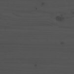 vidaXL Table de chevet Gris 40x34x55 cm Bois de pin solide