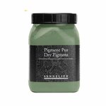 Pigment en poudre - sennelier - terre verte - pot de 200 ml