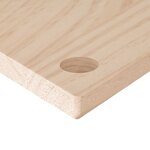 vidaXL Dessus de bureau 100x50x2 5 cm bois massif de pin