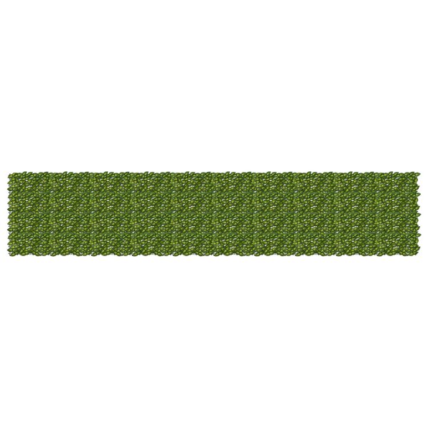vidaXL Écran de balcon avec feuilles Vert et jaune 500 x 100 cm
