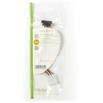 NEDIS Internal Power Cable - Molex Male - SATA 7-pin Female 90° Angled - 0.15 m - Various