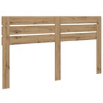 vidaXL Tête de lit Chêne artisanal 200 cm Bois d'ingénierie