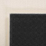 vidaXL Tapis shaggy crème blanc 120x183 cm polyester