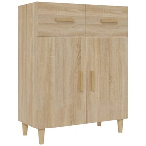 vidaXL Buffet chêne sonoma 69 5x34x89 cm bois d'ingénierie