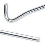 vidaXL Piquets de tente 25 Pièces 23 cm Ø7 mm acier galvanisé