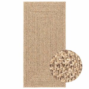 vidaXL Tapis ZIZUR 60x110 cm aspect de jute intérieur et extérieur