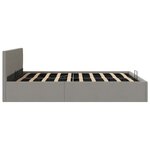 vidaXL Cadre de lit à rangement hydraulique sans matelas 180x200 cm