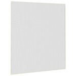 vidaXL Moustiquaire magnétique pour fenêtres blanc 120x140 cm