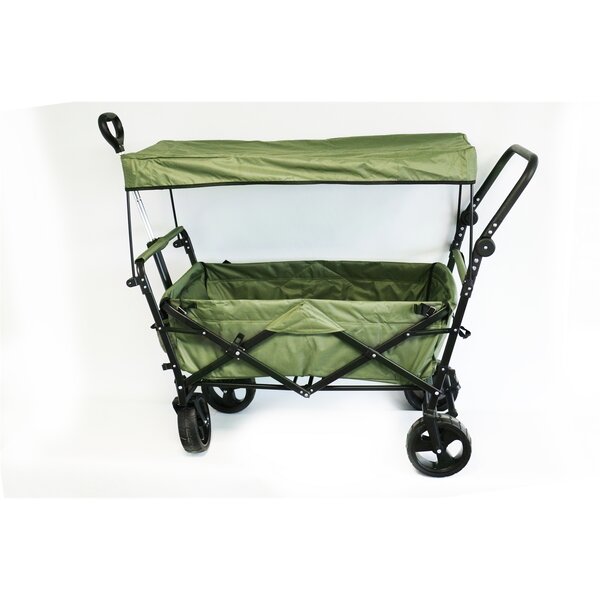 Vedes KD-6660WROL - Chariot de transport Premium XXL vert olive avec toit