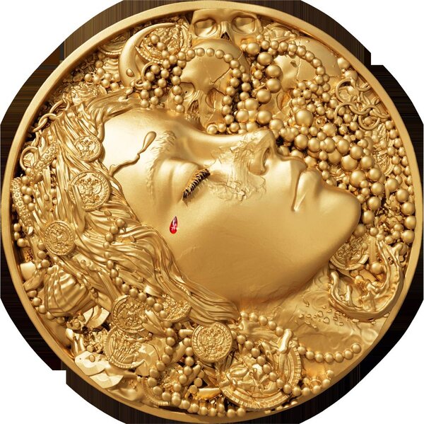 Pièce de monnaie en Argent - Cuivre 2000 Francs g Millésime 2025 Forgotten Civilization ATLANTIS