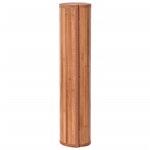 vidaXL Tapis rectangulaire marron 60x500 cm bambou