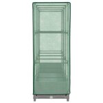 vidaXL Jardinière surélevée avec housse aspect rotin 160x40x123 cm